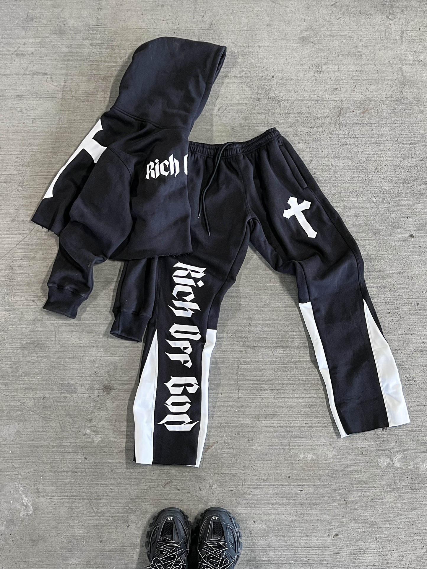 Rich Off God Hoodie - Midnight