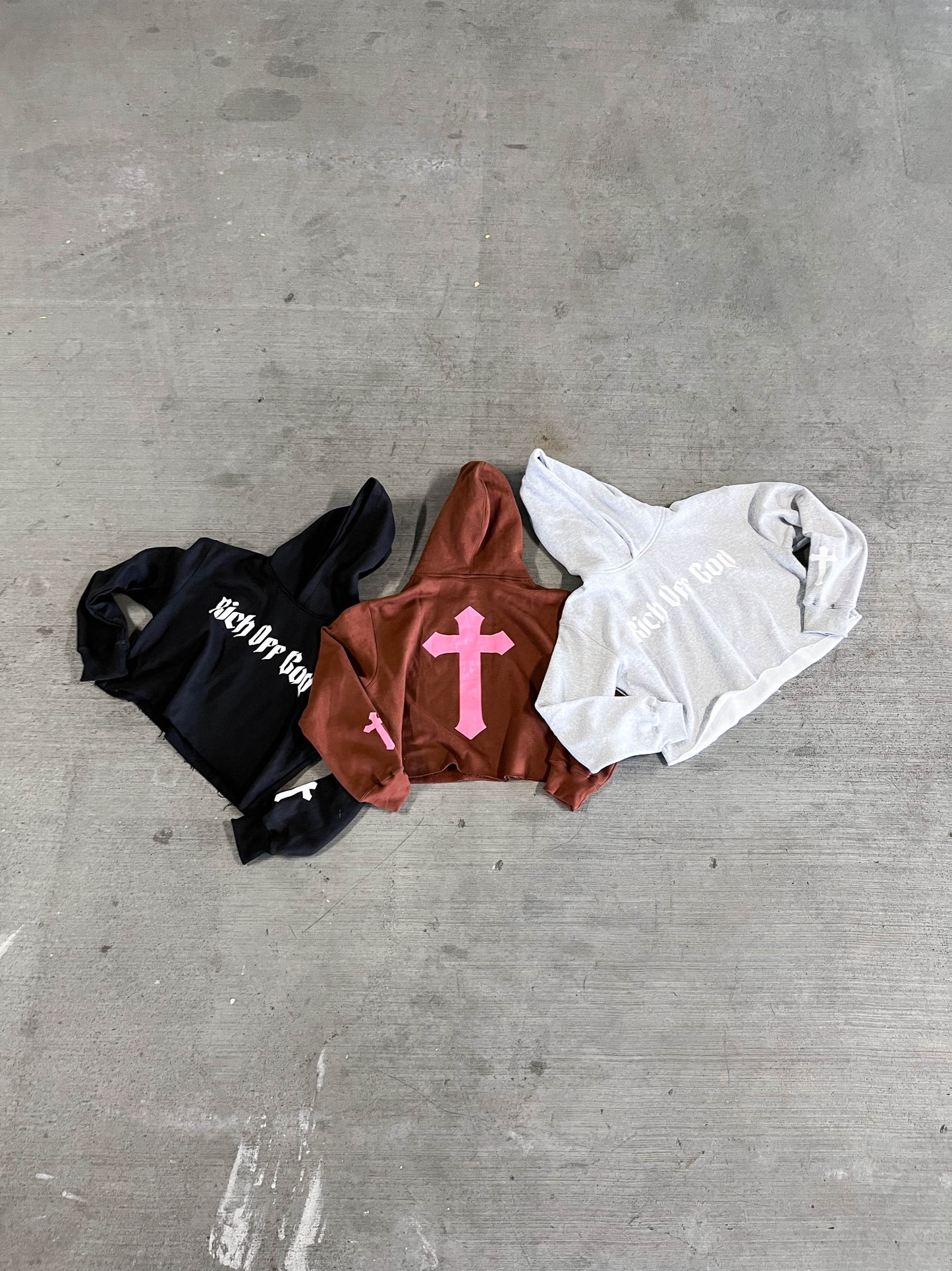 Rich Off God Hoodie - Chocolate Strawberry